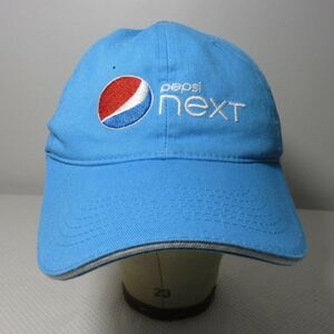 New Pepsi Next Hat Cap Cola Soda Pop Embroidered Adjustable Strap Back Stevia